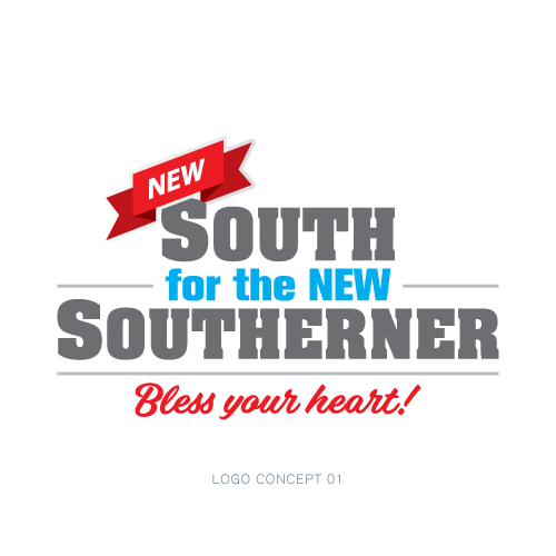 Levine Museum of the New South, New South for the New Southerner Logo, Elwoodesign, Elwood Design, Tony Elwood, Logo Design