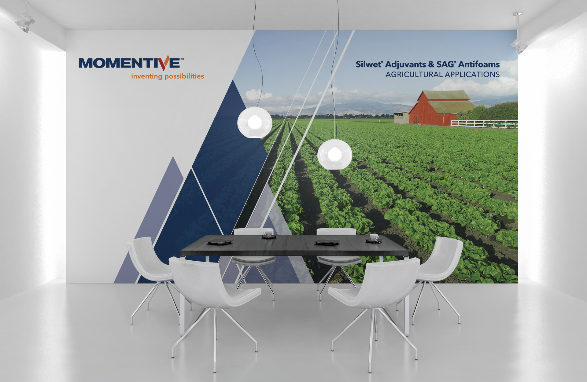 Elwood design, elwoodesign, Momentive, poster design, GE, GE Silicone, Wall Graphics